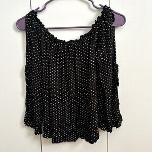 American Eagle off the shoulder blouse